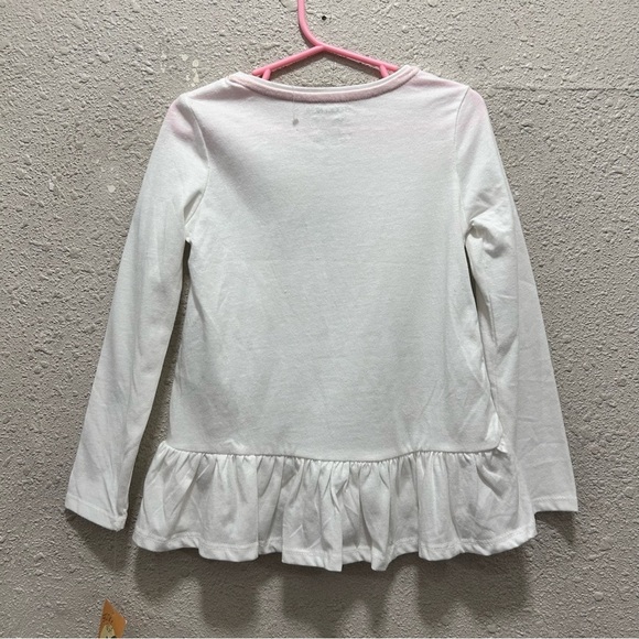 Spooky Night Girls Halloween Cat in Pumpkin Glitter Top NWT Size 4 XS - Picture 4 of 5